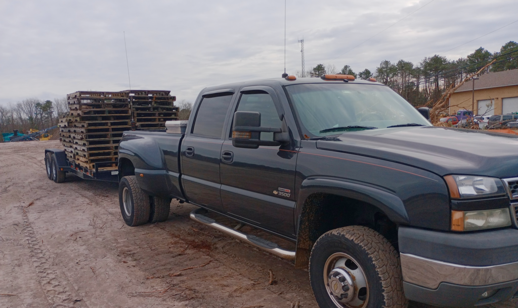 truck pulling pallets GTO Industries